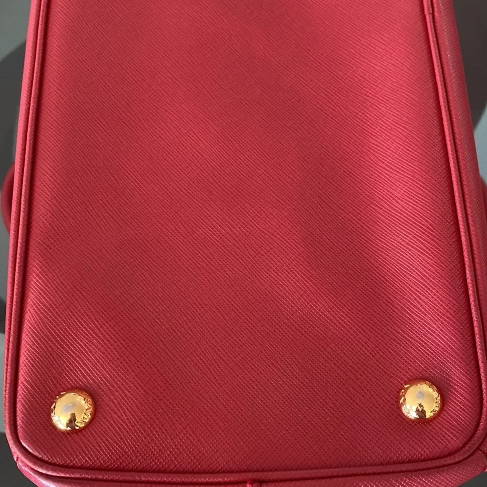 PRADA Saffiano Lux Large Galleria Double Zip Tote - Picture 14 of 14